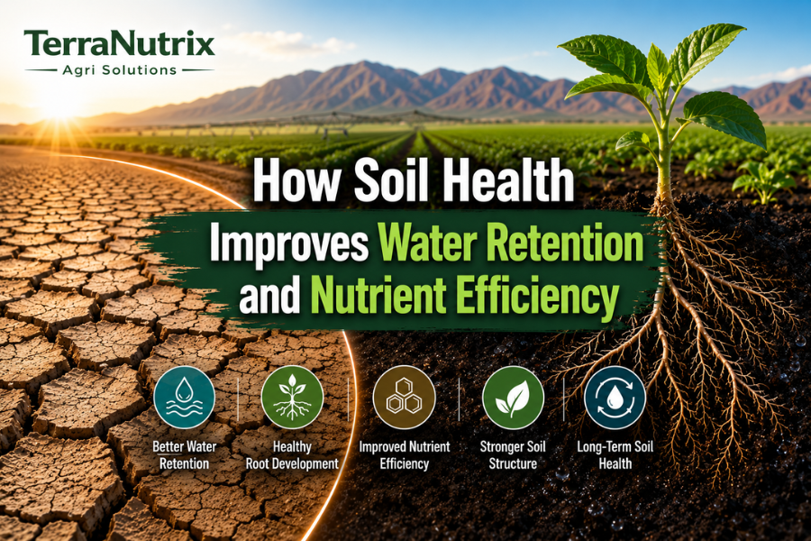 How Soil Health Improves Water Retention and Nutrient Efficiency TerraNutrix