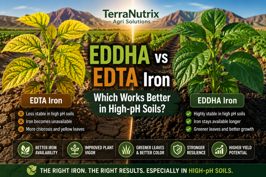 EDDHA vs EDTA Iron