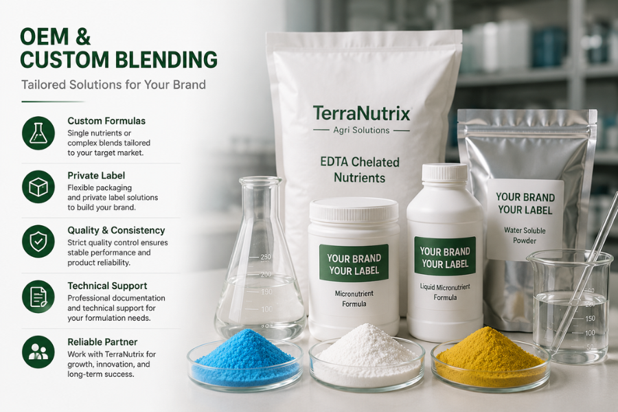 OEM & Custom EDTA Micronutrient Blends