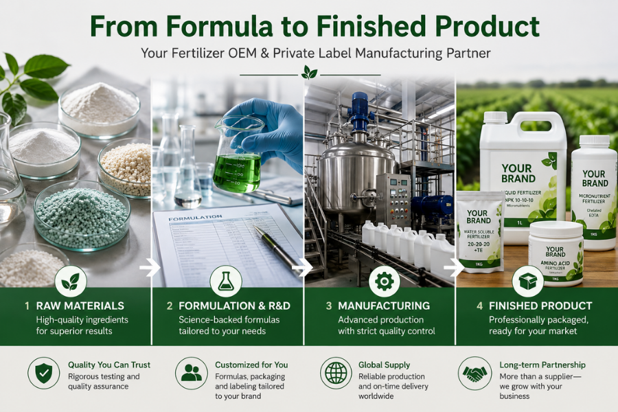 Fertilizer OEM & Private Label