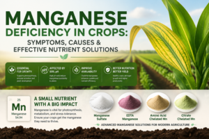 Manganese Deficiency in Crops Symptoms and Solutions
