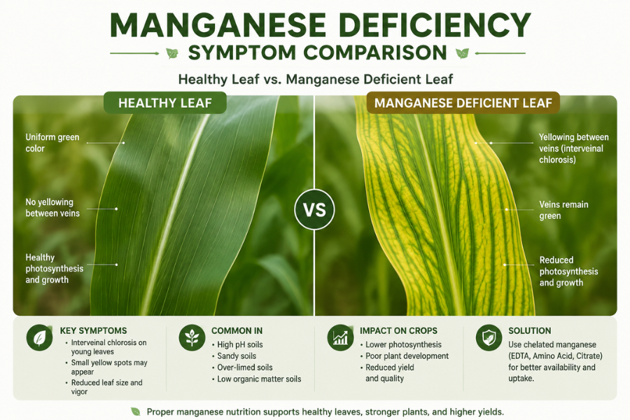 Manganese deficiency