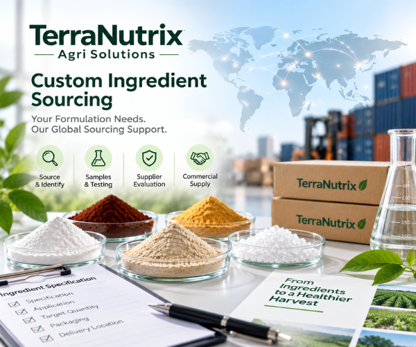 Custom Fertilizers Ingredient Sourcing